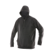 Grid Fleece Hoodie